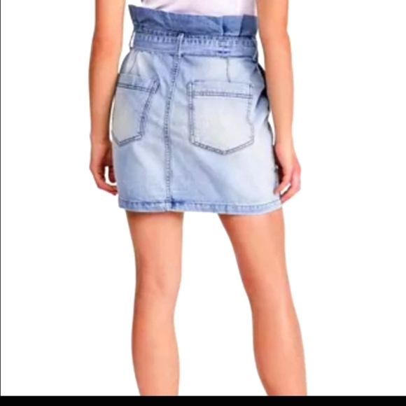 Free People jean skirt medium - Picture 4 of 10